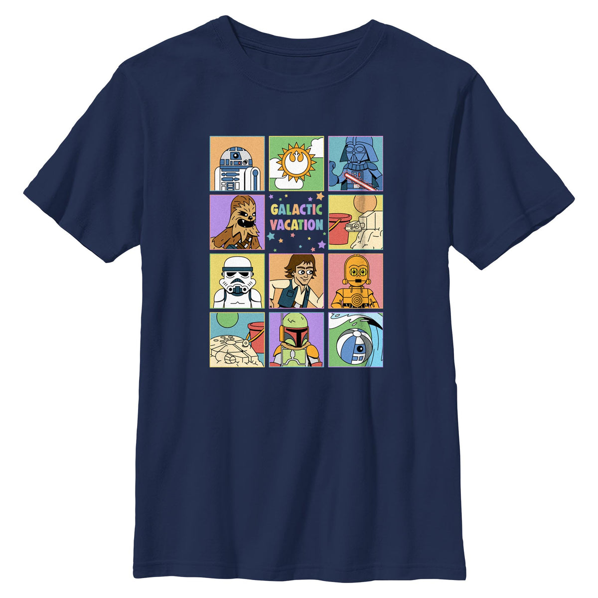 Boy's Star Wars Galactic Vacay T-Shirt