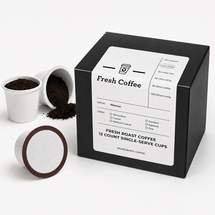 60 Pack Single Serve Coffee Capsules